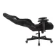 Кресло игровое Knight Outrider черный Light-20 с подголов. крестов. металл. Фото товара с разных ракурсов.